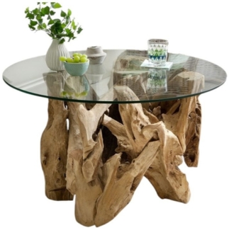 Couchtisch 80cm "Java" recyceltes Holz