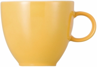 Thomas Sunny Day Espressotasse, Mokkatasse, Porzellan, Yellow / Gelb, Spülmaschinenfest, 80 ml, 14722