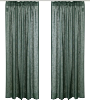 LeGer Home by Lena Gercke Gardine Marusha (1 St), Multifunktionsband, halbtransparent, 1 Schal, Leinenoptik, gewebt, verschiedene Größen