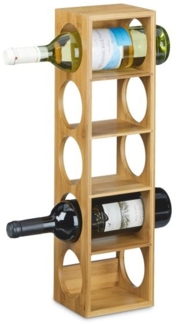 3 x Weinregal Bambus