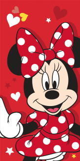 Disney Minnie Mouse Pink Duschtuch Strandtuch Badetuch 70 x 140 cm