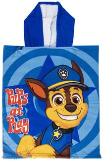 Paw Patrol Badeponcho für Kinder Hochwertiger Frottee aus Mikrofaser