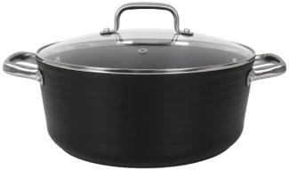 Kochtopf mit Glasdeckel Quttin Spiral Ø 28 cm - Profiqualität