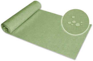 Haus und Deko Tischläufer Tischläufer rechteckig Leinenoptik beschichtet (1-tlg)