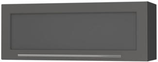 Hängeschrank KVANTUM Milchglas 90cm AVENTOS Farbe wählbar Q-W4BS/90-AV