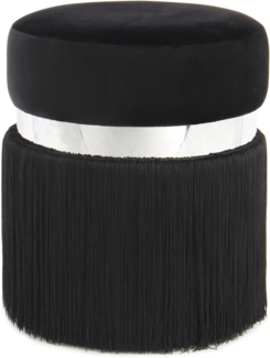 Hocker Rebecca 925 Schwarz / Silber