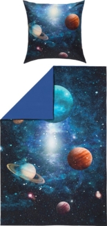 Erwin Müller Kinderbettwäsche Wendebettwäsche, Mako-Satin, 2 teilig, Motiv