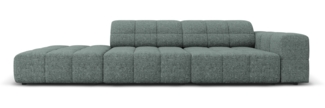 Micadoni Modulares Sofa Jennifer 3-Sitzer Links Chenille Petrol