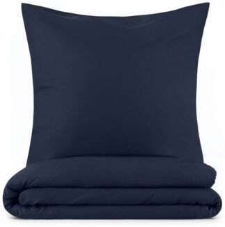 Blumtal Bettwäsche, 13 - Dark Ocean Blau, 140x200 cm + 40x80 cm