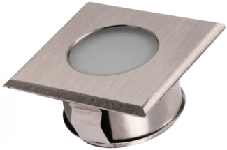 Heitronic Nr. 30387-HE LED Bodeneinbaustrahler Nürnberg edelstahl 2900K 45x45mm IP68