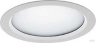 LTS Licht&Leuchten LED-Einbaudownlight 4000K inkl. Konverter VTFM 10.1