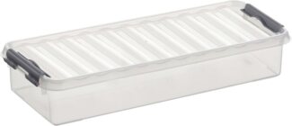Sunware Aufbewahrungsbox Q-Line 2,5 l mit Deckel Kunststoffbox Kiste