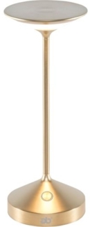 ab+ by Abert Tempo Mini tragbare Tischleuchte Messing