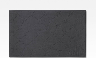 JOOP! Badematte JOOP! LIVING - UNI CORNFLOWER Badematte, Höhe 1 mm, Textil, Rechteckig