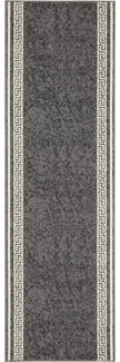 HANSE Home Läufer Teppich Läufer Casa Grau Creme, Läufer, Höhe: 9 mm