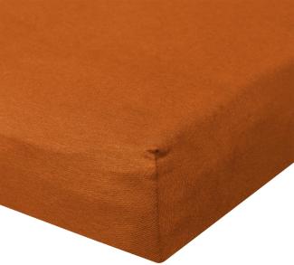 BettwarenShop Jersey Spannbetttuch Ultra-Stretch|140x200 - 160x220 cm| bronze