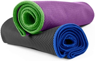 NirvanaShape Handtücher Kühl-Tuch eiskalt mit sofortiger Kühlwirkung kühlendes Handtuch, sofortiger Kühlwirkung, ultraleicht, Ideal für Sport & Freizeit