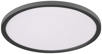 JUST LIGHT 15571-18 FLAT LED Deckenleuchte schwarz 40cm CCT
