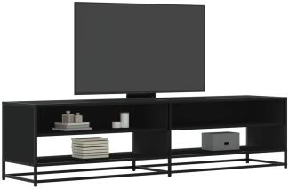 vidaXL TV-Schrank Schwarz 180,5x40x46 cm Holzwerkstoff 3300800