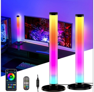 MUPOO LED-Streifen Smart LED Lightbar,TV Ambient Lampe Backlight,Hintergrundbeleuchtung, 360° TV RGB Lichtleisten,Smart Sync mit Musik und APP Control