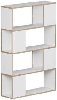 Vicco Raumteiler Weiß/Eiche 80x124.5 cm, Eneos