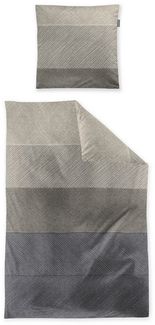 Bettwäsche Irisette Biber Koala 8430-80 Sand Natur Anthrazit 135x200