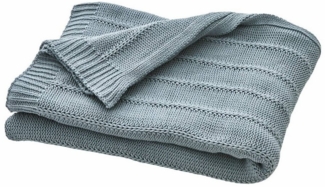 Mirabeau Tagesdecke Plaid Lémeré graublau