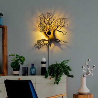 Opviq Wandleuchte 100% METAL, D1177