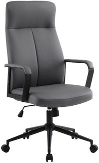 Chefsessel >Conrad< Wippmechanik, in dunkelgrau - 58x116x58cm (BxHxT)