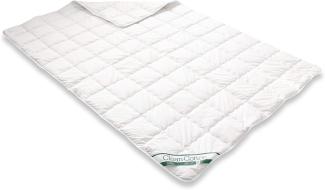 Badenia Bettcomfort Steppbett Clean Cotton leicht, 135x200 cm, weiß