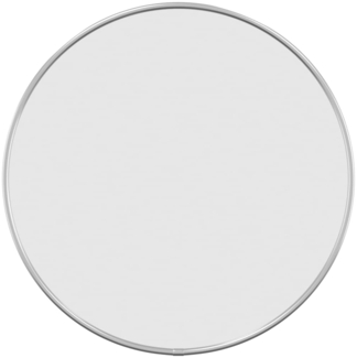 vidaXL Wandspiegel Silbern Ø 40 cm Rund 348175