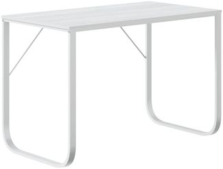 vidaXL Computertisch Weiß 110 x 60 x 73 cm Spanplatte [30201]