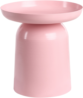 Beistelltisch TORRENS Metall Pastellrosa