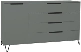 Sideboard Erna 168x45x102 Pinie Green matt Lack 14768-D