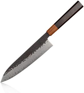 Burakku Chefmesser Damaszener - 67 Lagen Damaststahl & Japanischer VG10 Stahlkern für maximale Performance - Küchenmesser der Extraklasse