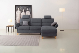Home affaire Ecksofa Westerland L-Form, Federkern-Polsterung, wahlweise mit Bettfunktion, Bettkasten