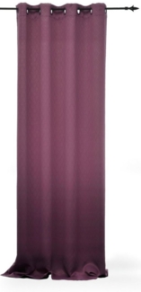 Haus und Deko Verdunkelungsvorhang Verdunklungsvorhang Rauten Muster blickdicht Gardine 135x245 cm Ösen, Ösen (1 St), blickdicht, Polyester