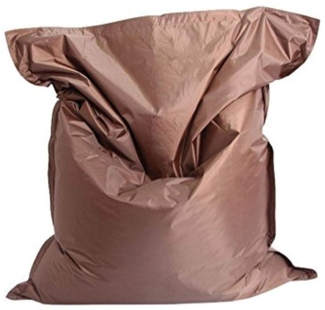Mesana S-10075/52 Premium Outdoor Riesensitzsack Mr. Big mit Innensack, 140 x 180 cm, braun