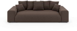 Home affaire Big-Sofa LAKESIDE 3-Sitzer Schlafsofa mit Bettkasten, Breite 256,5 cm, Liegefläche 168,5x195 cm, hoher Sitzkomfort, Maße B/T/H: 256/122/82cm