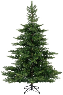 Kaemingk Künstlicher Weihnachtsbaum Everlands Künstlicher Weihnachtsbaum Grandis Fir grün 210 cm, Tanne, unecht, In- & Outdoor, Tanne, mit Ständer