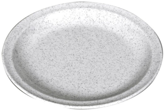 Waca Melamin Teller, 23, 5 cm Ø, flach, granit