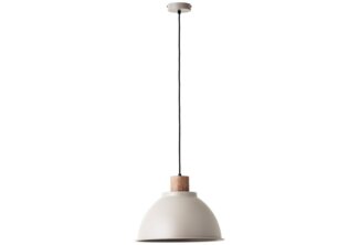 Brilliant AG Leuchten 99836-20 Erena Pendelleuchte taupe 38cm