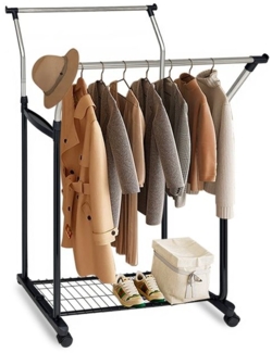 Kleiderständer 2 Stangen 10051368