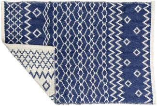 Teppich DKD Home Decor Blau Weiß Araber (120 x 180 x 1 cm)