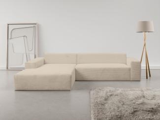 INOSIGN Ecksofa Zeus-XL, Curvy Trend Hocker mit urbaner Optik