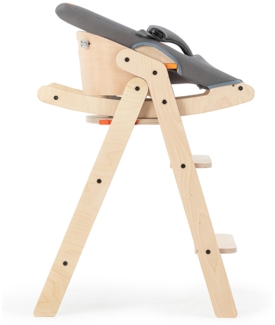 MamaToyz Babywippe Wavy | Grau | 64x36x33 cm