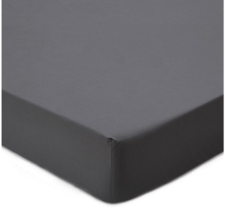 Urbanara Spannbettlaken Spannbetttuch Perpignan I 100% Baumwolle, Perkal, Gummizug: Ja, (1 Stück), Schlichtes Perkal-Bettlaken - Made in Portugal