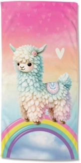 good morning Strandtuch Chico, Velours (Packung, 1-St), Kinder Strandtuch, Mikrofaser, Velours, saugfähig, weich, leicht, bunt