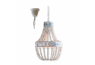 Mirabeau Hängeleuchten Hängelampe Valcourt antikweiß