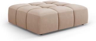 Micadoni Hocker Serena Samtstoff, Beige